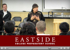 Carlos Visits Eastside School - Click to watch!