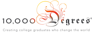 10,000 Degrees logo