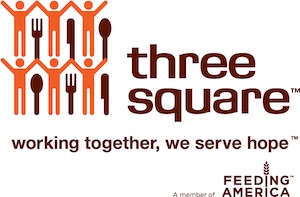 Three Square Food Bank logo