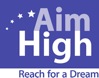Aim High for High School logo