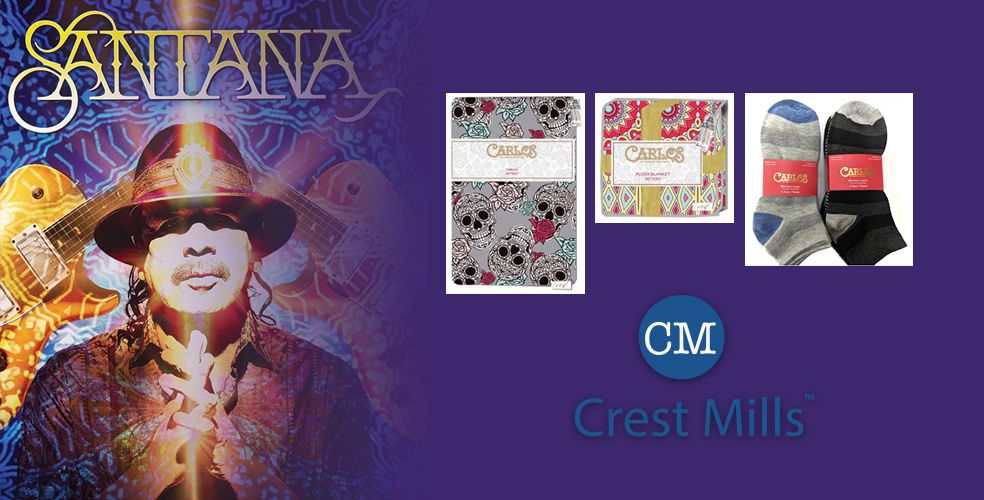 Carlos Santana Bedding & Socks