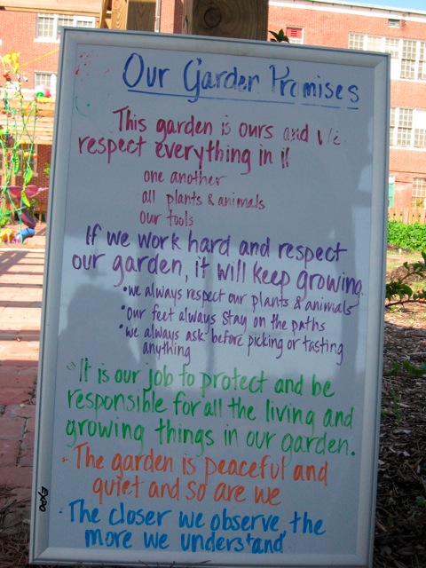 Garden rules